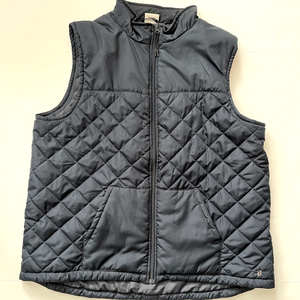 EUC- very good condition Navy puffer vest. XL covers your assets.